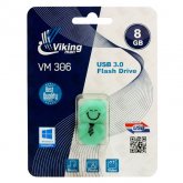 Vikingman VM306 Q-Drive Soft Touch Rubber flash drive USB 3.0 - 8GB